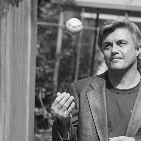 Foto af John Irving fra 1983