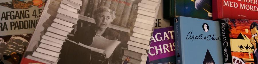 Foto: Bunke med Agatha Christie bøger