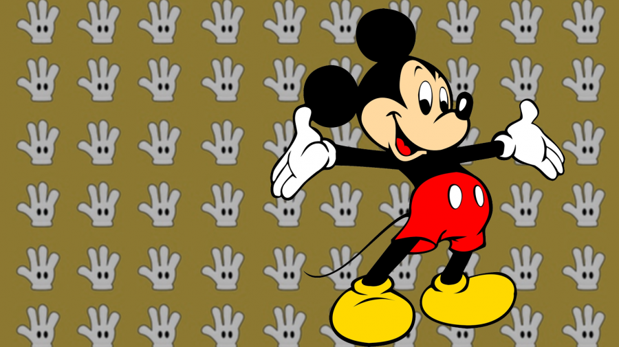 Tegning: Mickey Mouse